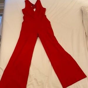 Large Express Red Jumpsuit